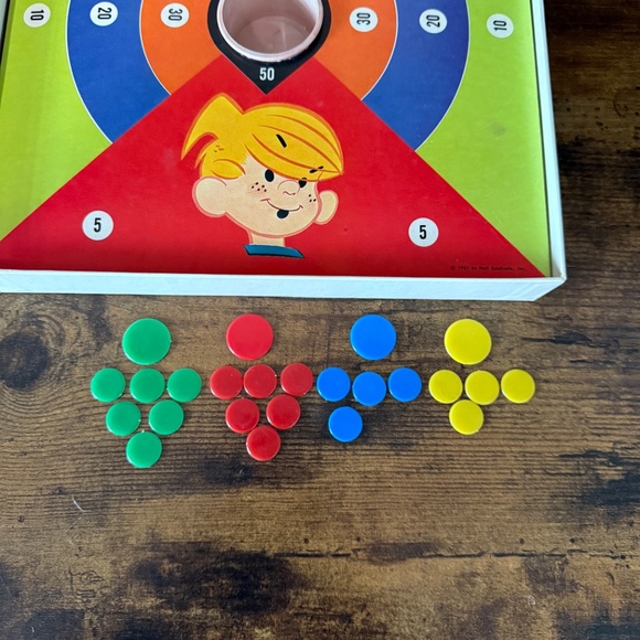 1961 Dennis the Menace “Tiddly Winks” Game - Picture 6 of 10